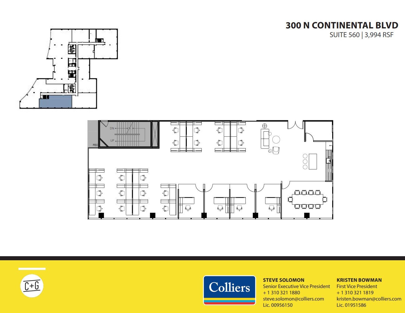 300 Continental Blvd, El Segundo, CA for lease Floor Plan- Image 1 of 1