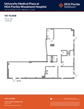 7301 N University Dr, Tamarac, FL for lease Floor Plan- Image 1 of 1