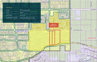 More details for Columbia Way & 42nd St, Quartz Hill, CA - Land for Sale