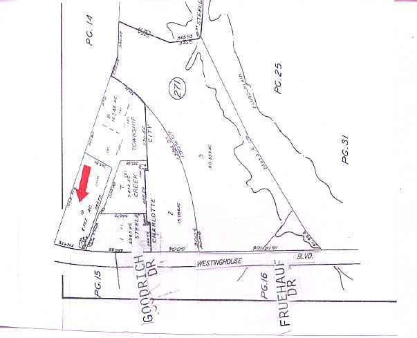 3600 Westinghouse Blvd, Charlotte, NC for lease - Plat Map - Image 2 of 6