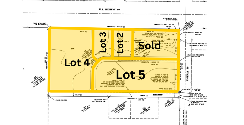 Route 39, Aurora, MO for sale - Plat Map - Image 2 of 2