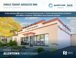 Quaint Oak Bank | New 15yr Corp Abs NNN - NNN Property