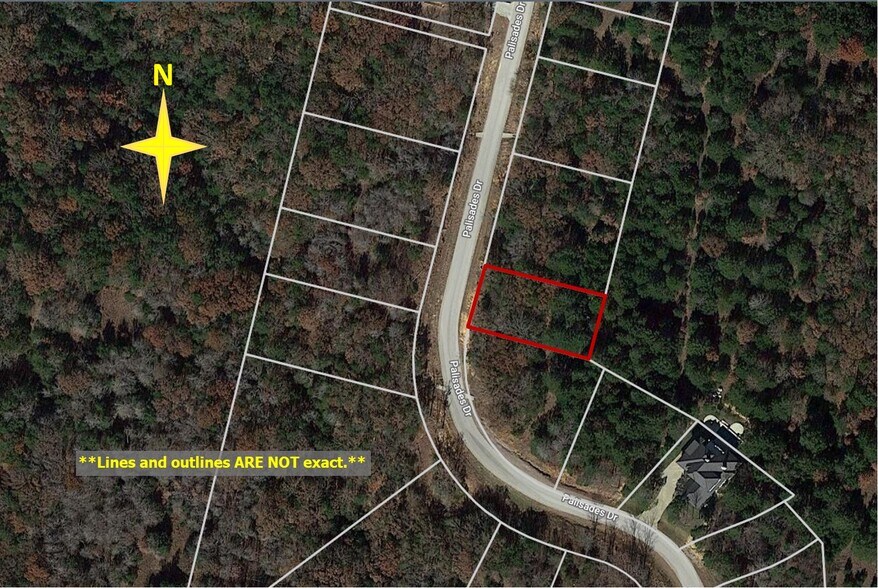 Lot 4 Palisades, Gordonville, TX for sale - Primary Photo - Image 1 of 1