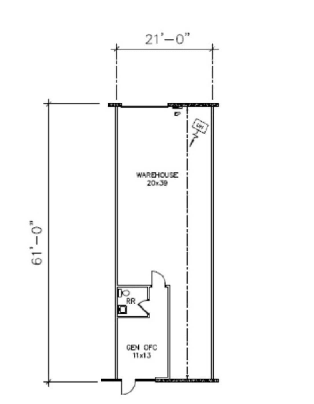 11056 Shady Trl, Dallas, TX for lease Floor Plan- Image 1 of 1