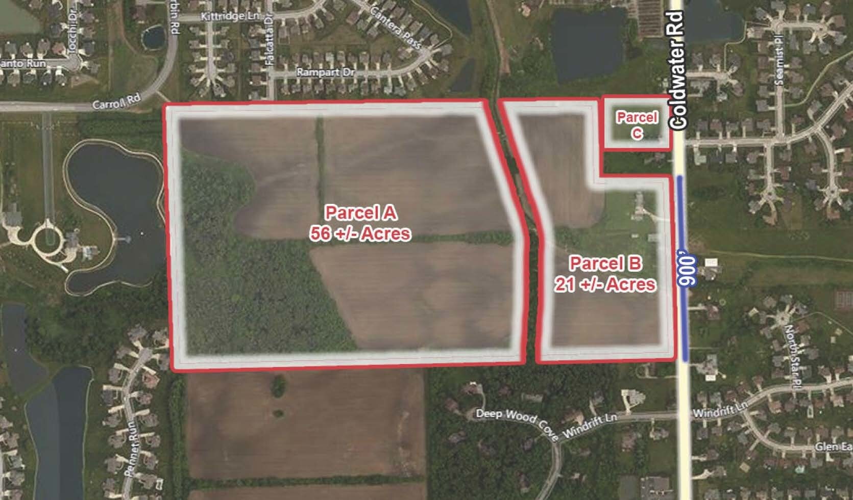 12115 Coldwater Rd, Fort Wayne, IN for sale Aerial- Image 1 of 1