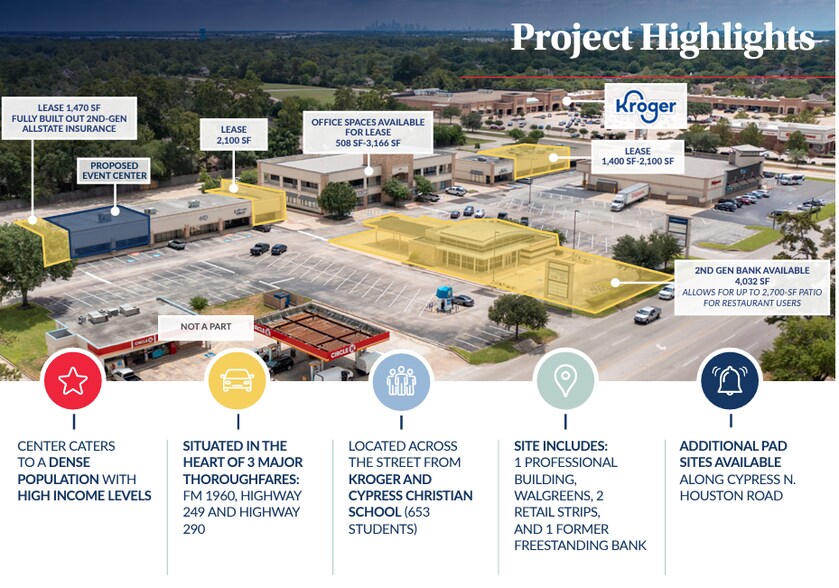 12340 Jones Rd, Houston, TX 77070 Windcliff Town Center