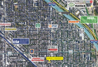 1704 N Damen Ave, Chicago, IL - AERIAL  map view - Image1