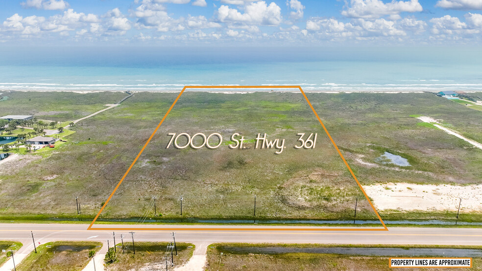 7000 ST HWY 361, Port Aransas, TX for sale - Aerial - Image 1 of 6