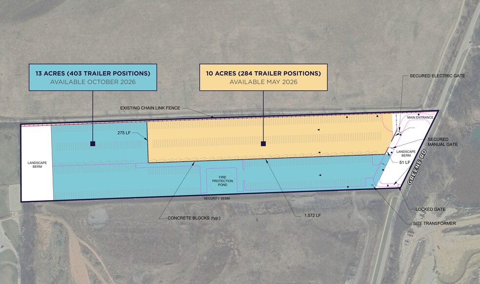 899 Greene Rd, Bolingbrook, IL for lease - Site Plan - Image 3 of 3