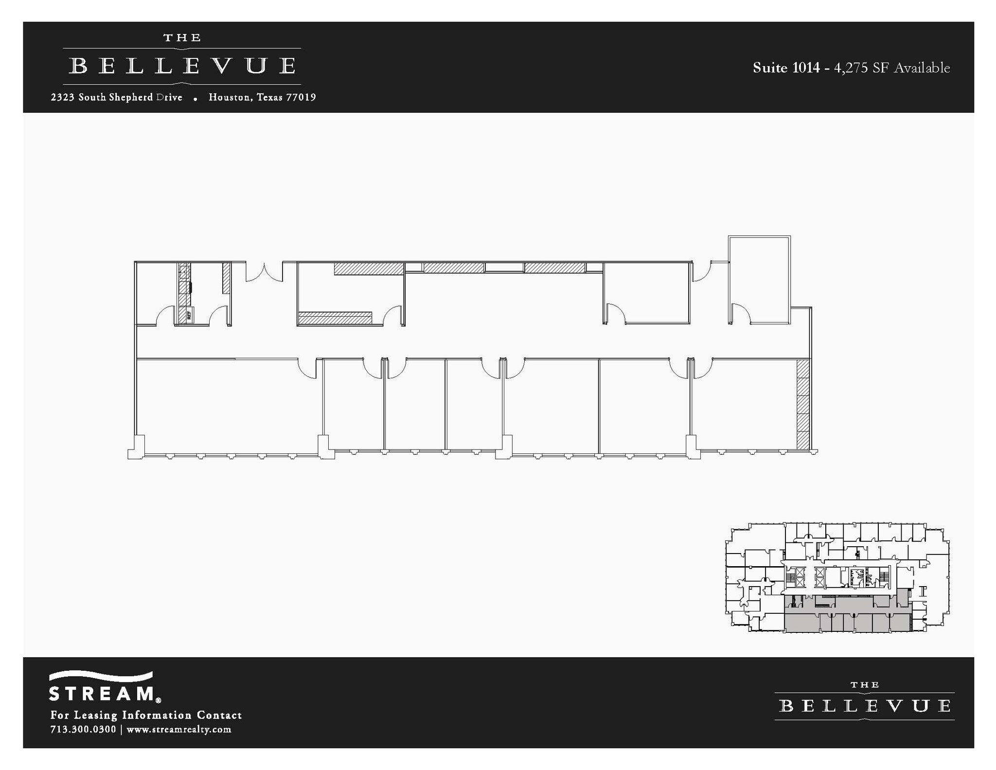 2323 S Shepherd Dr, Houston, TX for lease Floor Plan- Image 1 of 2