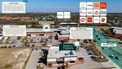 7100 Stonebrook Pky, Frisco, TX - AERIAL  map view - Image1