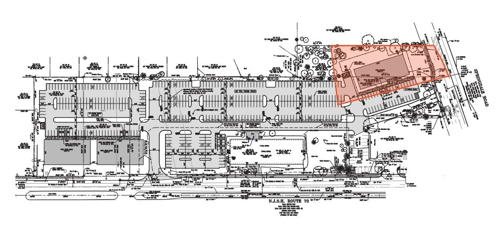 1793 Springdale Rd, Cherry Hill, NJ for lease Site Plan- Image 1 of 1