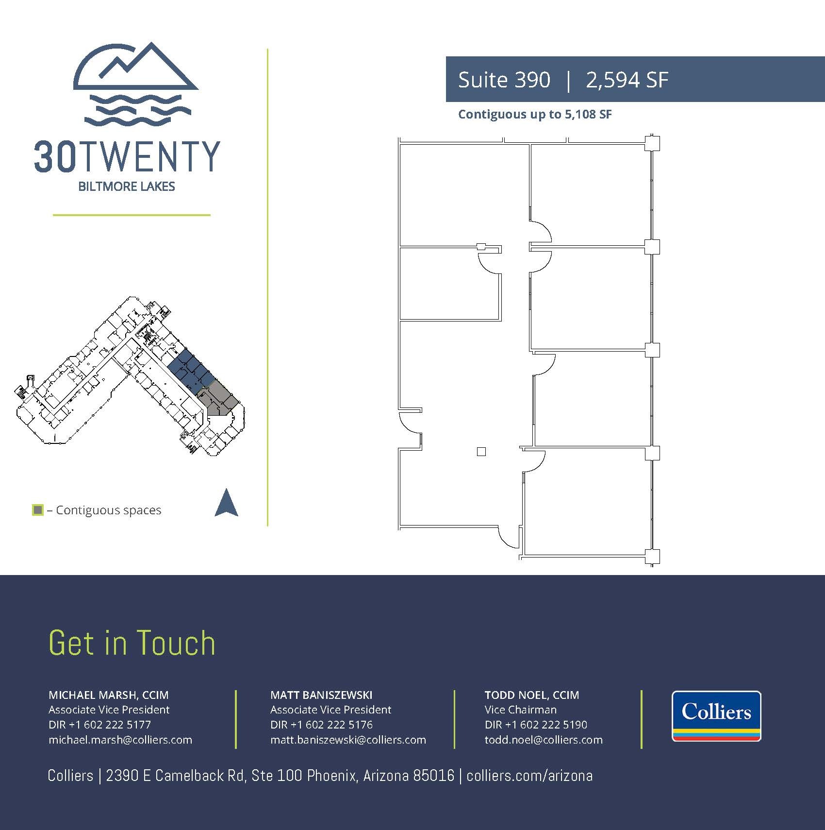 3020 E Camelback Rd, Phoenix, AZ for lease Floor Plan- Image 1 of 2