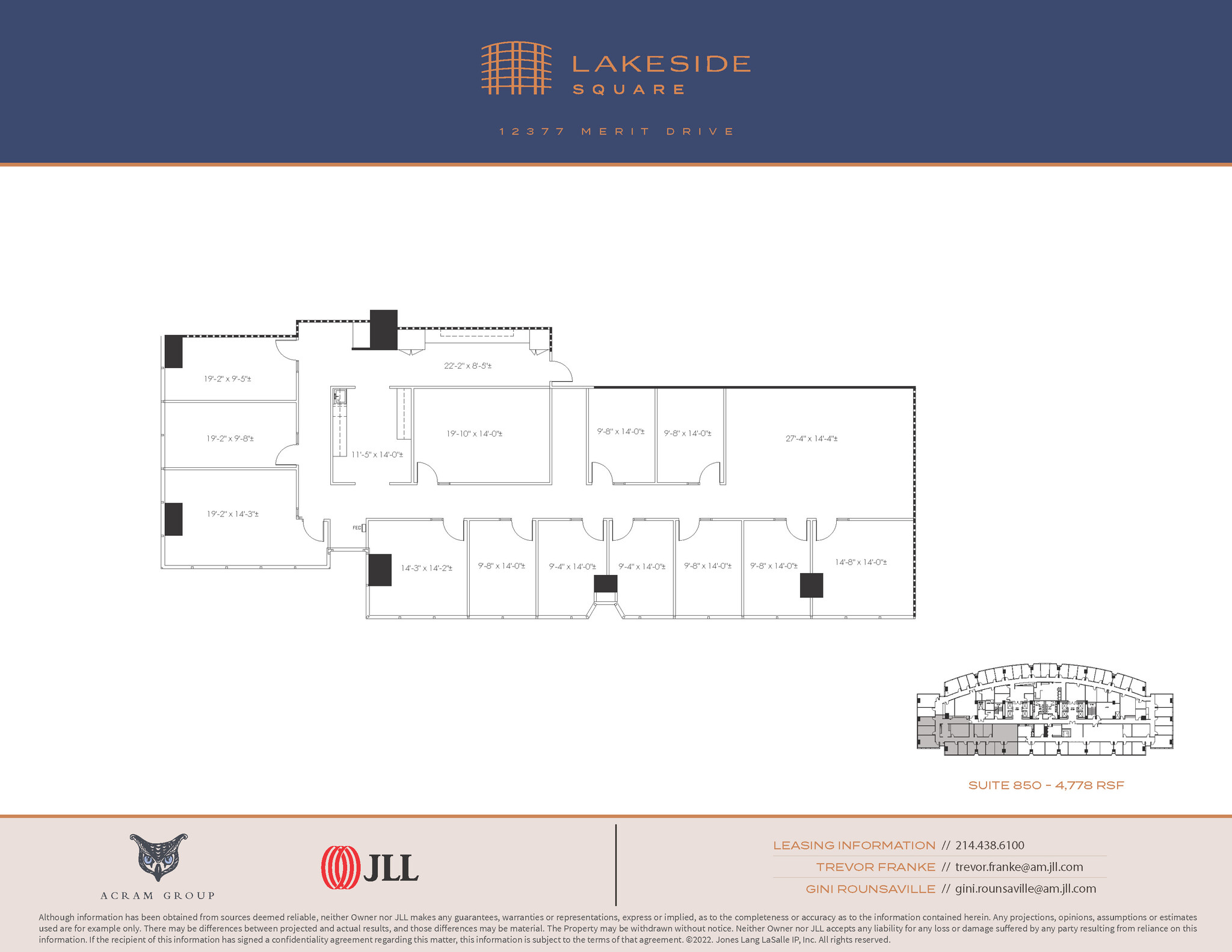 12377 Merit Dr, Dallas, TX for lease Floor Plan- Image 1 of 2