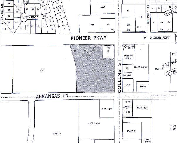 2206-2212 S Collins St, Arlington, TX for sale Plat Map- Image 1 of 1