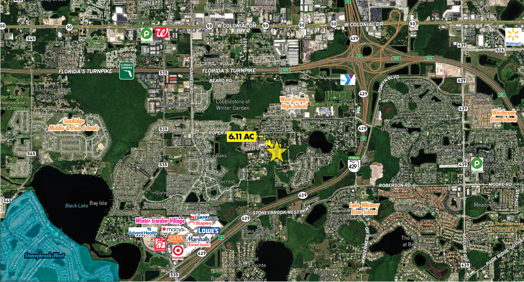 621 Beulah Rd, Winter Garden, FL 34787 - 6 Acre Residential Opportunity ...