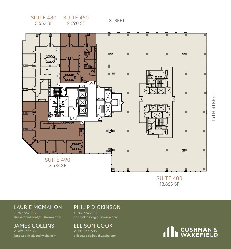 1030 15th St NW, Washington, DC for lease Floor Plan- Image 1 of 1