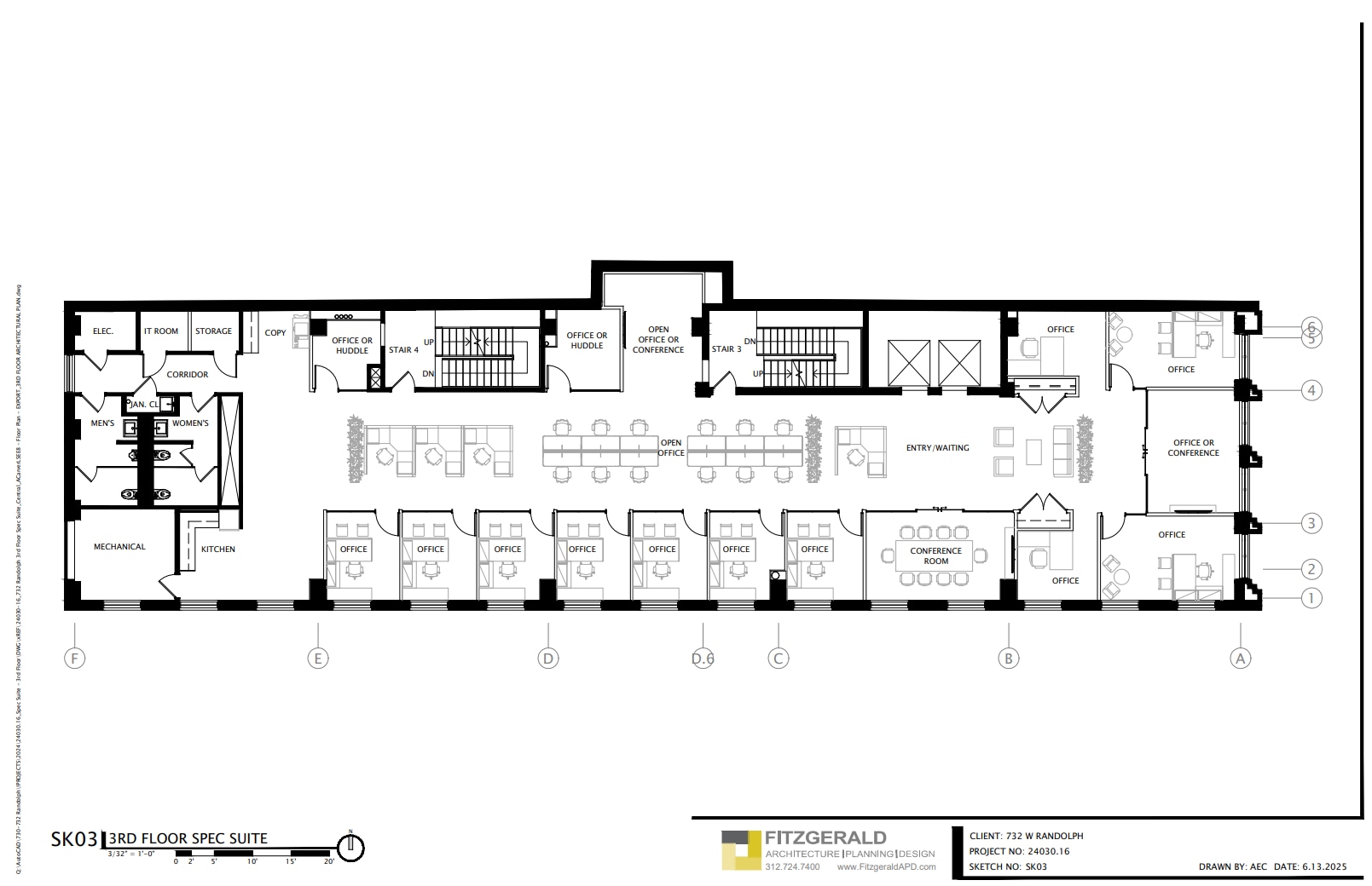 732 W Randolph St, Chicago, IL for lease Floor Plan- Image 1 of 1