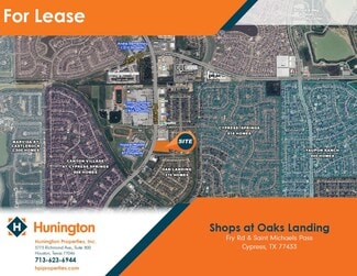 More details for Fry Rd & Saint Michaels Pass, Cypress, TX - Retail for Lease