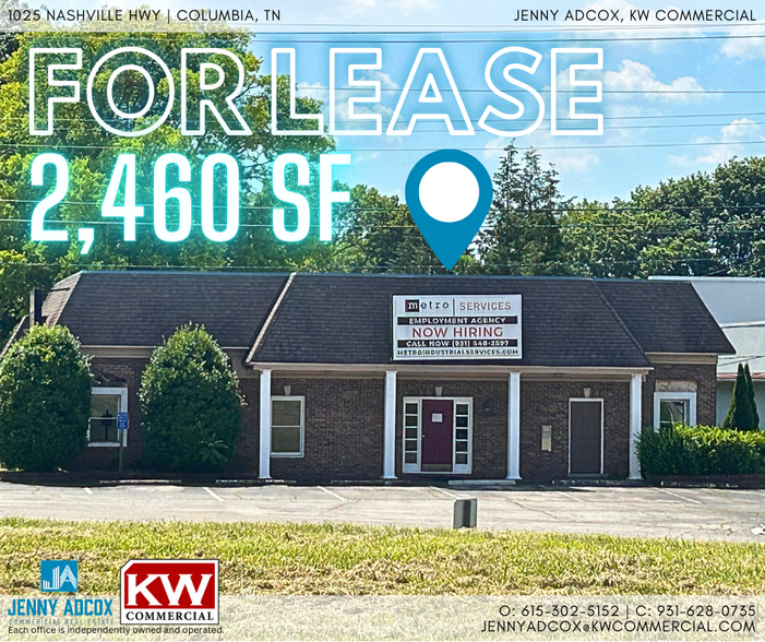 1025 Nashville Hwy, Columbia, TN for lease - Building Photo - Image 1 of 13