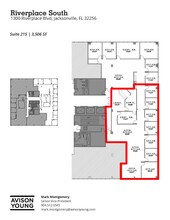 1300 Riverplace Blvd, Jacksonville, FL for lease Floor Plan- Image 1 of 1