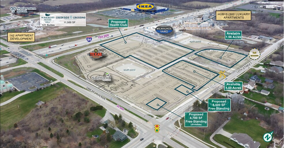 Drexel Ave, Oak Creek, WI 53154 Highgate Development