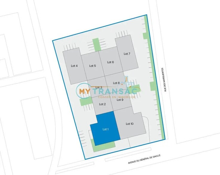 Flex in Champs-sur-Marne for lease - Site Plan - Image 3 of 8