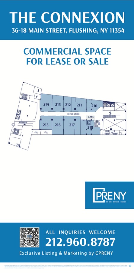 36-18 Main St, Flushing, NY 11354 - Unit 2-11 -  - Floor Plan - Image 1 of 2