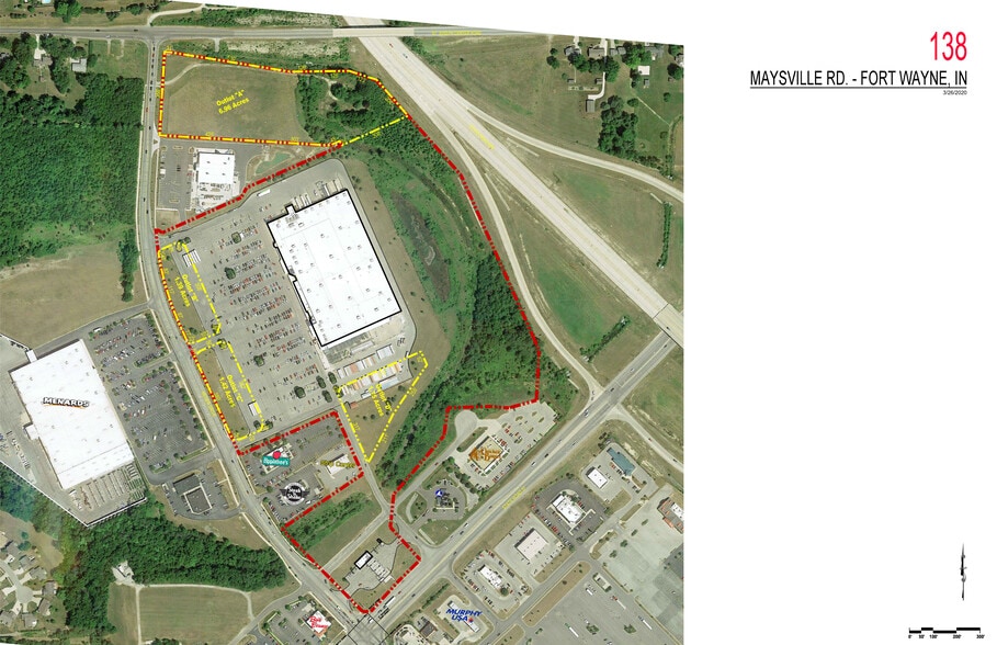10301 Maysville Rd, Fort Wayne, IN for lease - Site Plan - Image 1 of 1