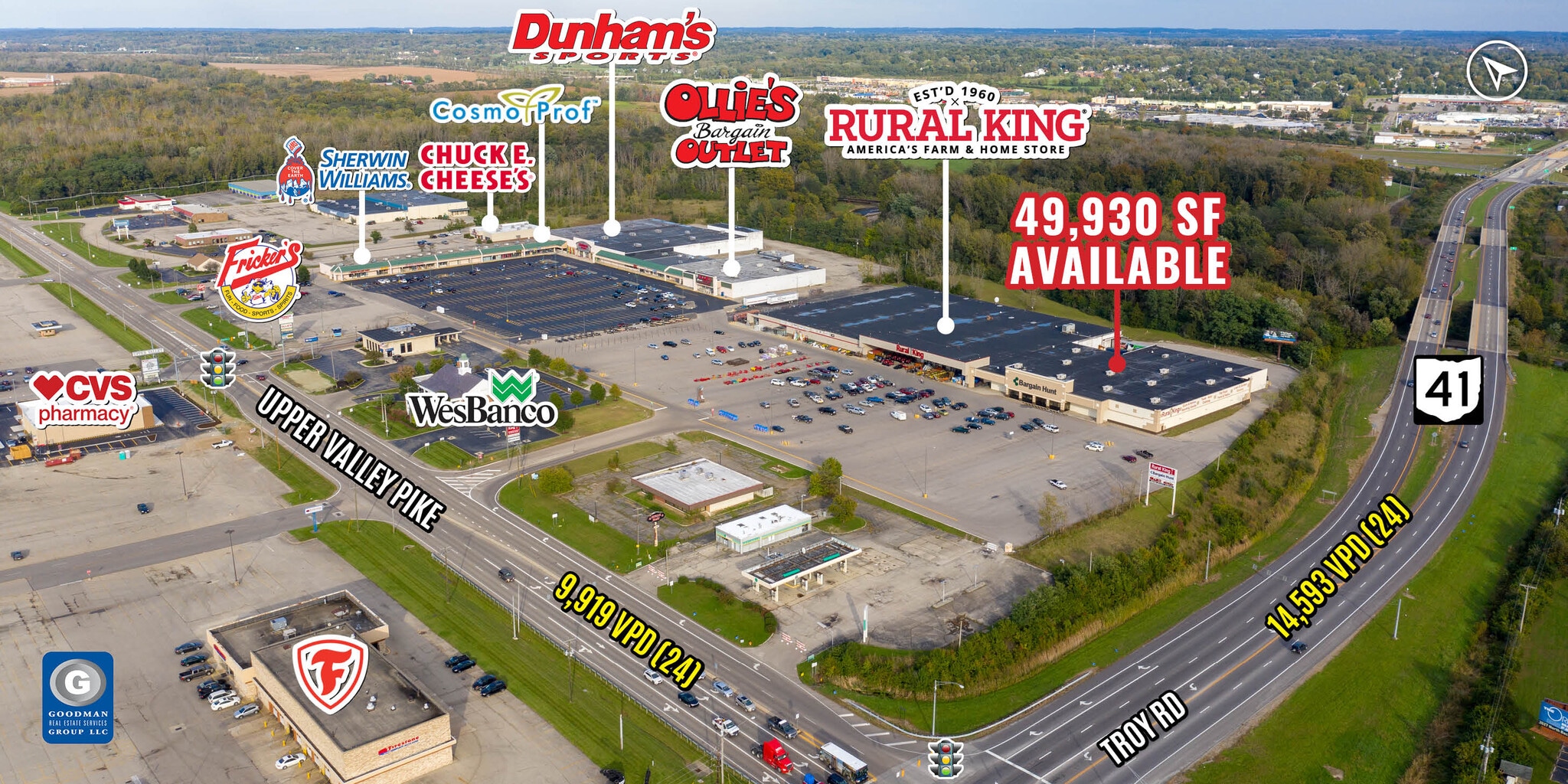 1476 Upper Valley Pike, Springfield, OH for lease Building Photo- Image 1 of 4