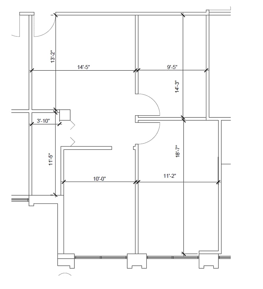 191 Waukegan Rd, Northfield, IL for lease Floor Plan- Image 1 of 2