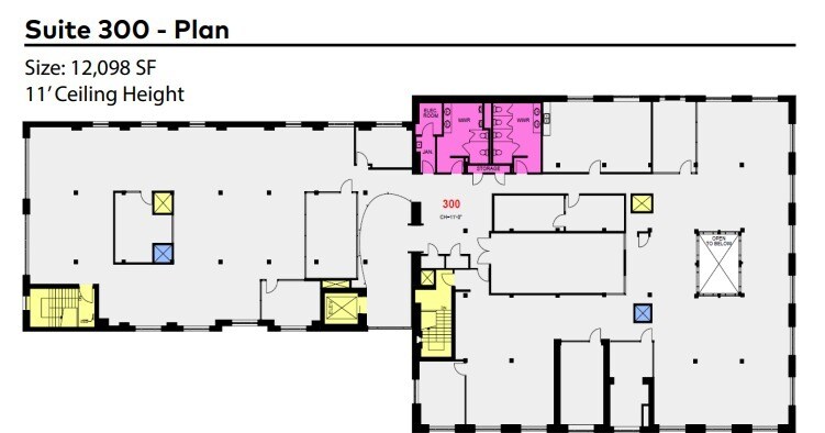 109-117 George St, Toronto, ON for lease Floor Plan- Image 1 of 1