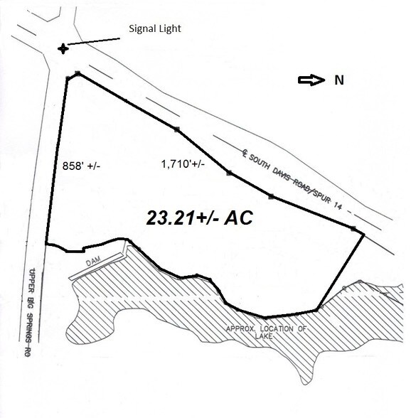 S Davis Rd And Upper Big Springs Rd, Lagrange, GA for sale - Building Photo - Image 1 of 1