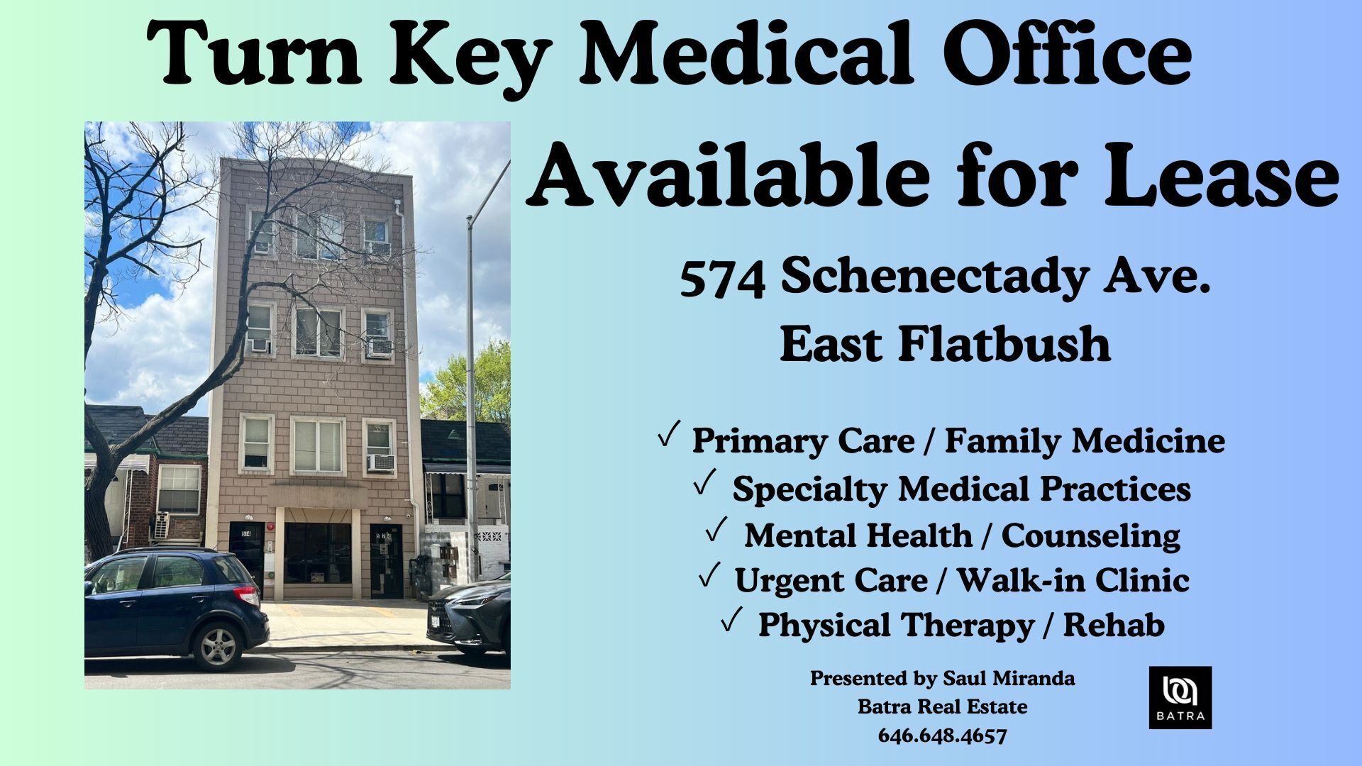 574 Schenectady Ave, Brooklyn, NY for lease Interior Photo- Image 1 of 4