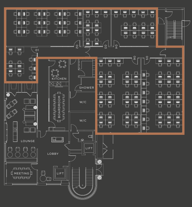 24 E Bridge St, Belfast for lease Floor Plan- Image 1 of 1