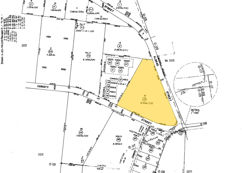 42840 Christy St, Fremont, CA for lease - Plat Map - Image 2 of 11