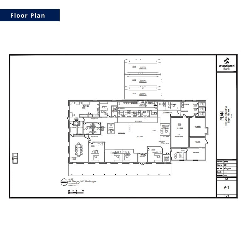 300 E Washington St, Slinger, WI for lease Floor Plan- Image 1 of 1