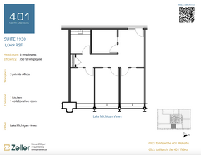 401 N Michigan Ave, Chicago, IL for lease Floor Plan- Image 1 of 1