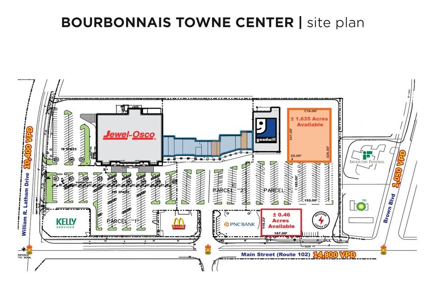 569 Main St NW, Bourbonnais, IL for sale - Site Plan - Image 2 of 3