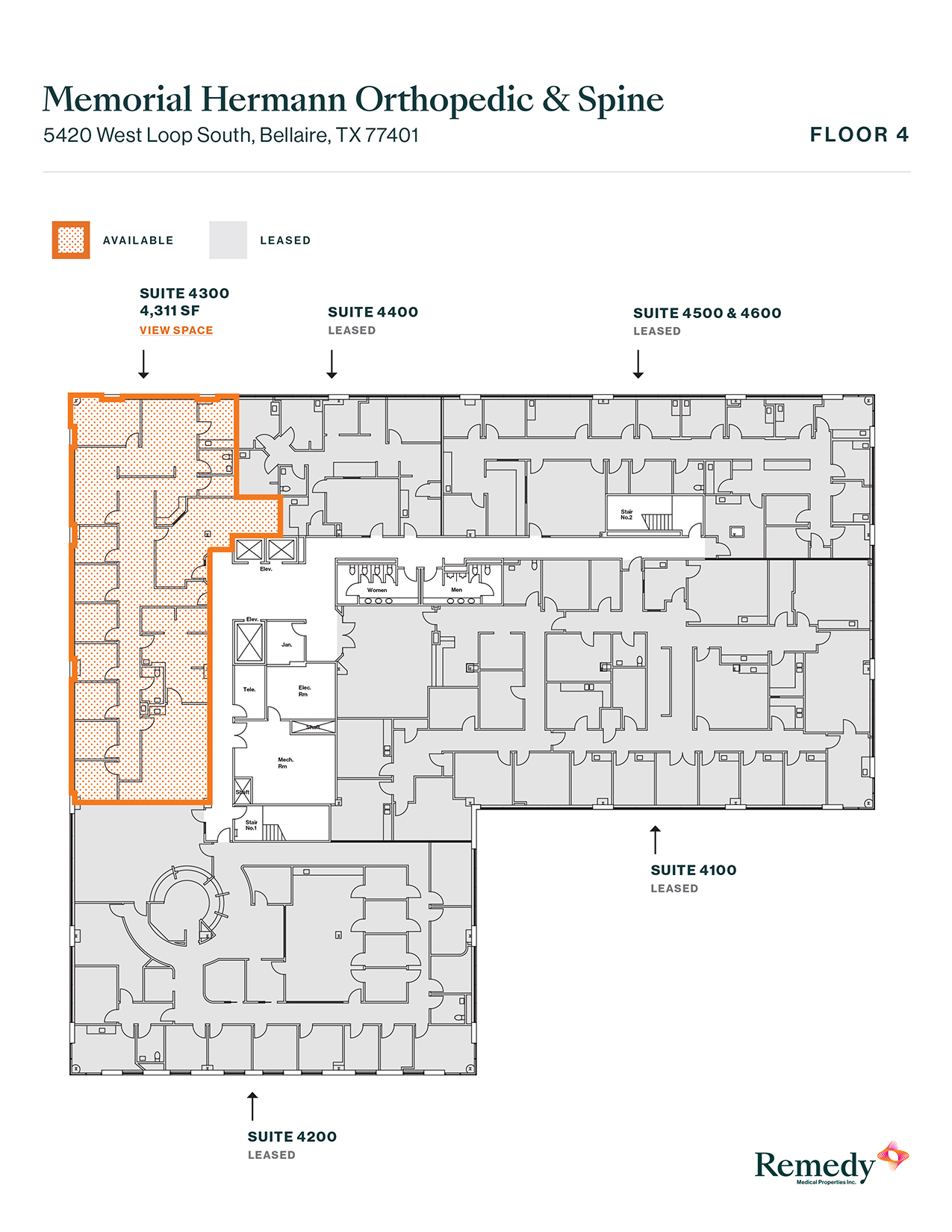 5420 West Loop S, Bellaire, TX for lease Floor Plan- Image 1 of 1