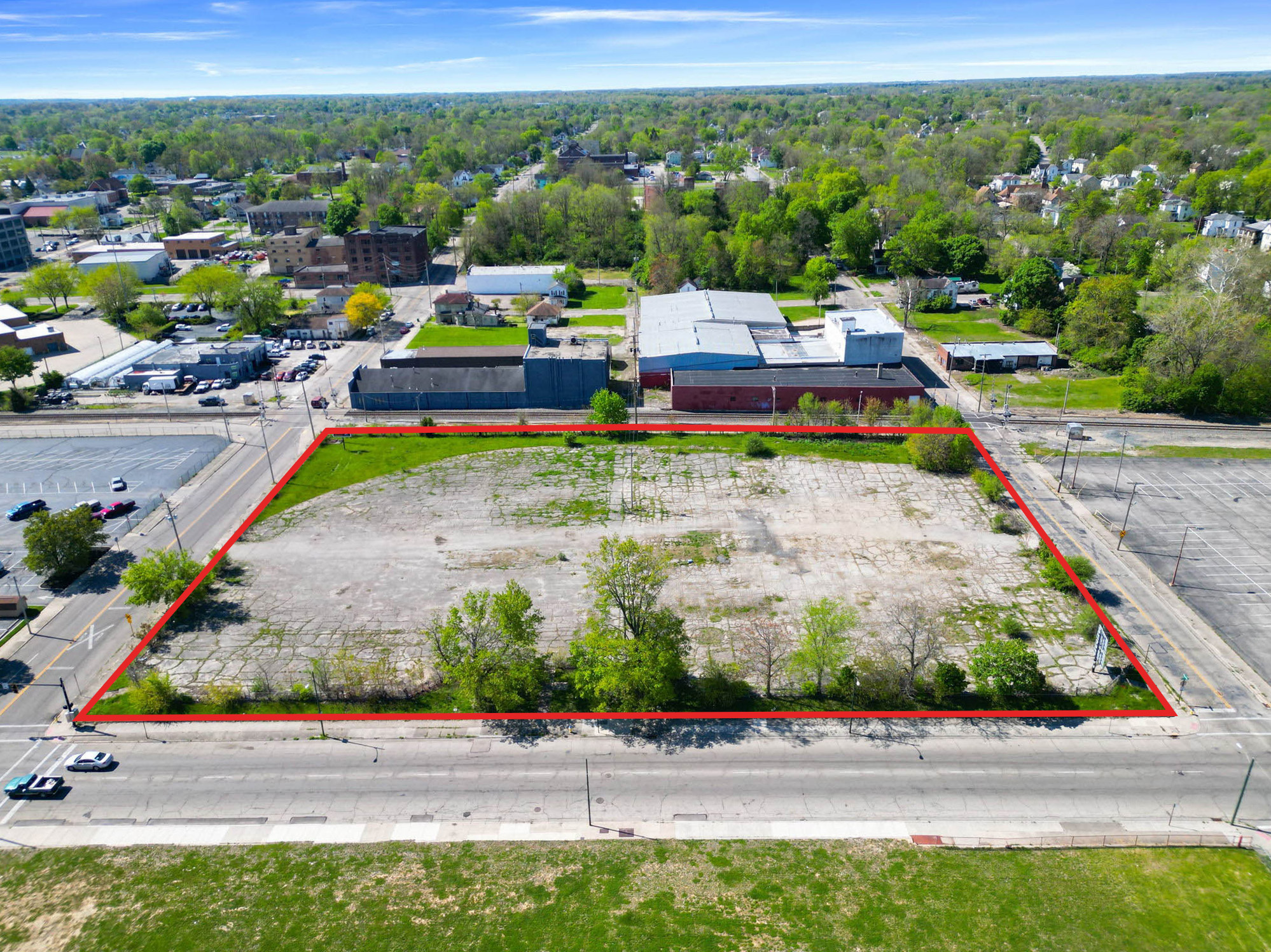 0 High St, Springfield, OH for sale Aerial- Image 1 of 4