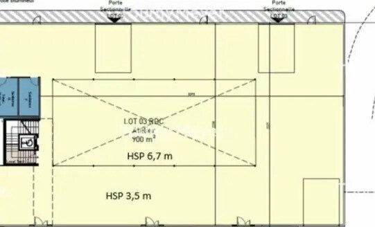 Office in Mauguio for lease - Floor Plan - Image 2 of 5
