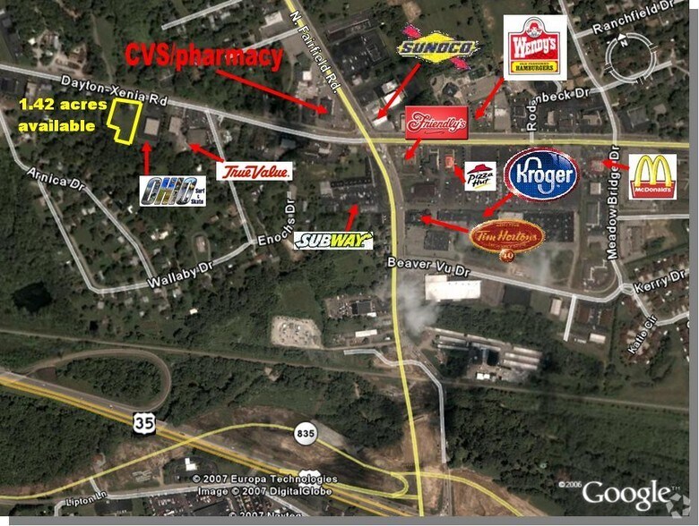 3435 Dayton-xenia Rd, Dayton, OH for sale - Aerial View - Image 1 of 3