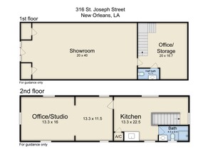 316 Saint Joseph St, New Orleans, LA for lease Site Plan- Image 1 of 1