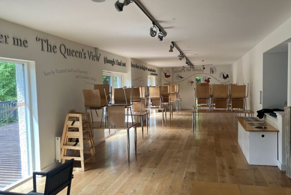 Queens View Visitor Centre, Pitlochry for lease Interior Photo- Image 1 of 2