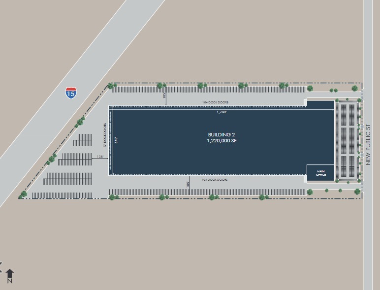 NEC Stoddard Wells Rd. & Interstate 15, Victorville, CA for lease Site Plan- Image 1 of 1