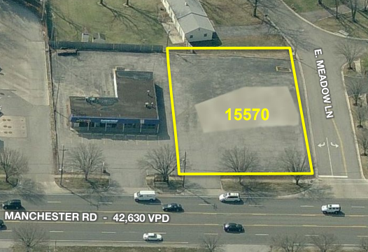 15570 Manchester Rd, Ballwin, MO for lease - Building Photo - Image 1 of 1