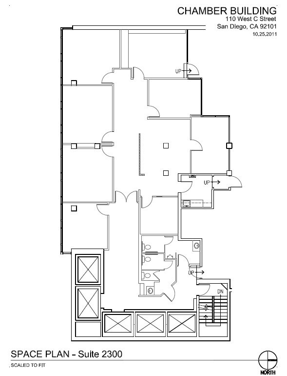 110 W C St, San Diego, CA 92101 The Chamber Building