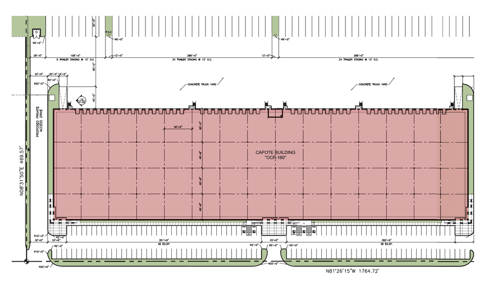 1201 E Capote Central Ave, Pharr, TX for lease - Site Plan - Image 2 of 6