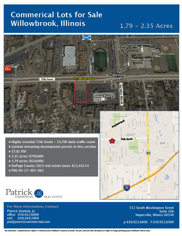 341 75th St, Willowbrook, IL for sale Building Photo- Image 1 of 1